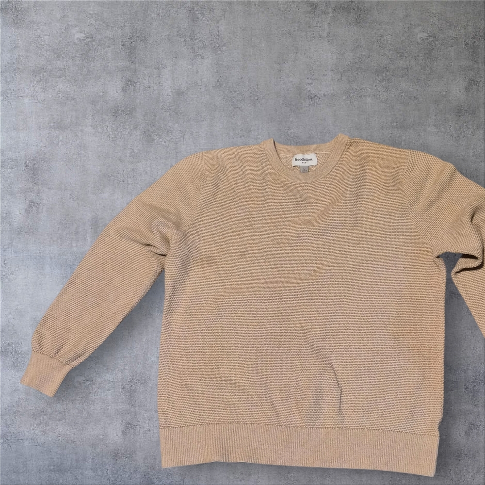 Men's Beige Sweater